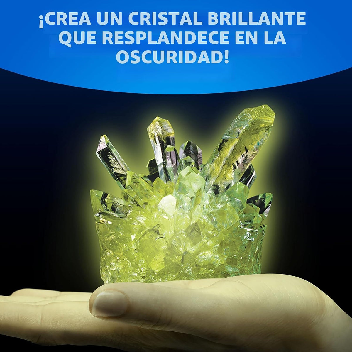 National Geographic Crystal Growing Kit con 5 Unique Activities