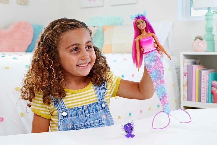 Muñeca Barbie Dreamtopia con ropa y accesorios, set de disfraz de c...