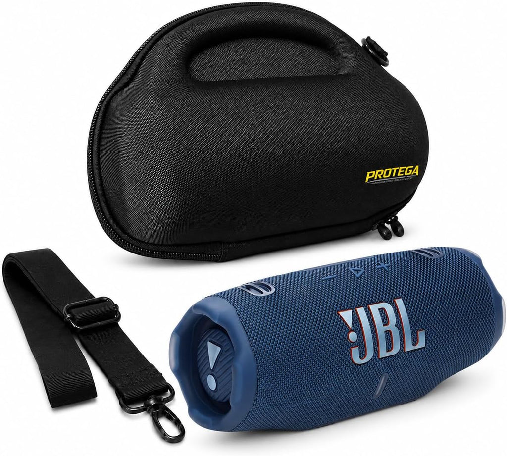 JBL Charge 6 Altavoz Bluetooth portátil IP68, funda de transporte Protega