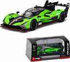 Bburago Lamborghini SC63 LMH #63 Colección Racing 1/43 | 24h de Le Mans