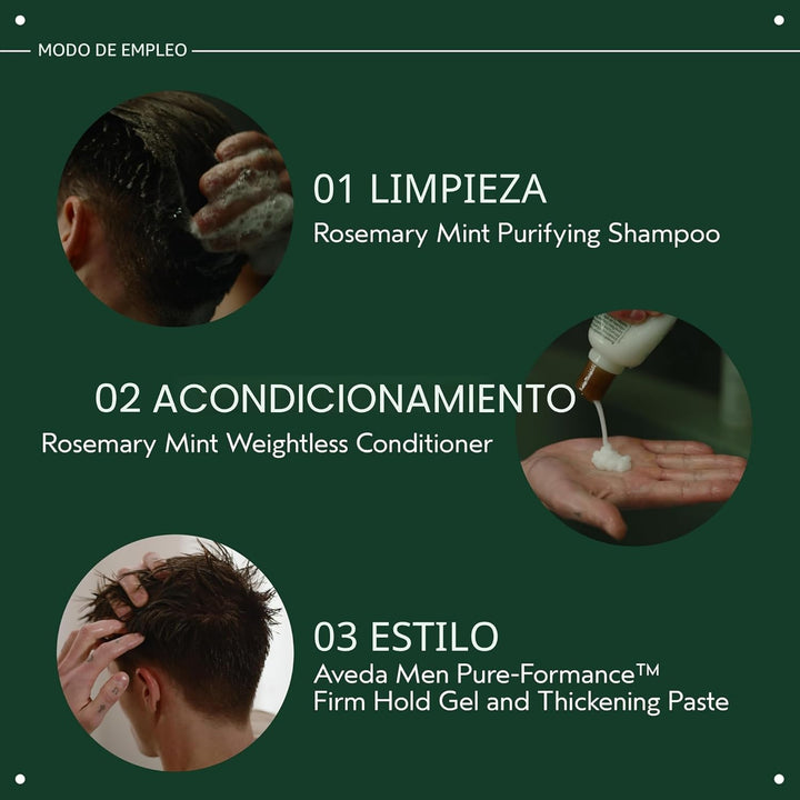 Aveda Rosemary Mint Purifying Shampoo | Clarifying Shampoo | Gently...