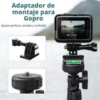 UBeesize - Trípode de teléfono de 67" y bastón para selfies, soporte de trípode de cámara con control remoto inalámbrico y soporte para teléfono, compatible con iPhone y teléfono Android, perfecto