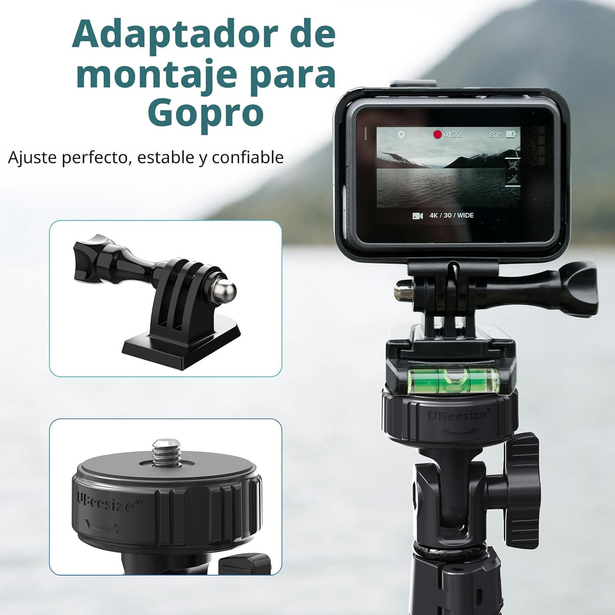 UBeesize - Trípode de teléfono de 67" y bastón para selfies, soporte de trípode de cámara con control remoto inalámbrico y soporte para teléfono, compatible con iPhone y teléfono Android, perfecto