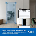 Tapo - Cámara de seguridad 2K 3MP para interiores\/exteriores - Det...
