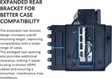 Lian Li Caja de PC ATX 4 ranuras Kit Vertical GPU (VG4v4) - Cable R...