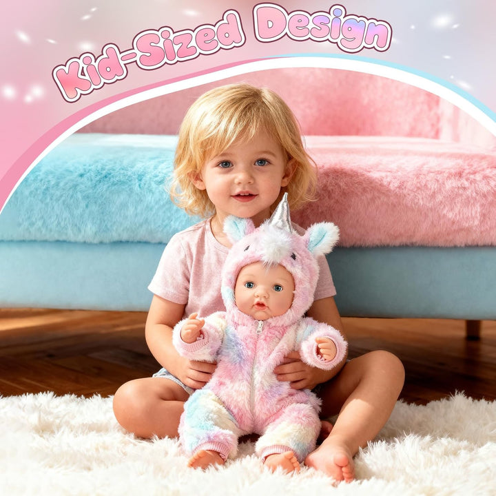 Eterfun Muñeca bebé de 43 cm - Muñeca bebé realista, linda, cuerpo...