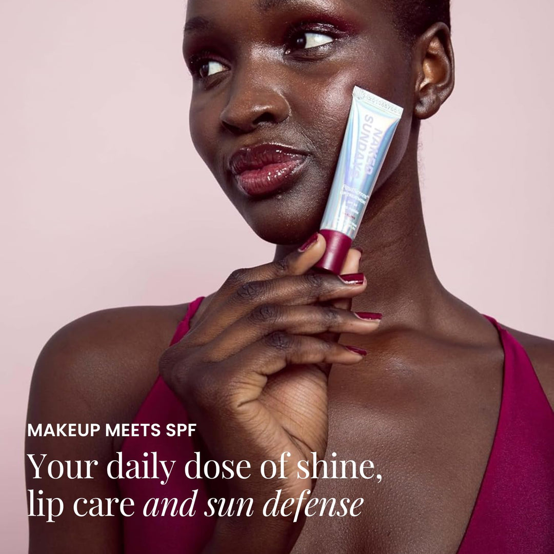 Naked Sundays Tratamiento labial teñido SPF 50 con protección solar...