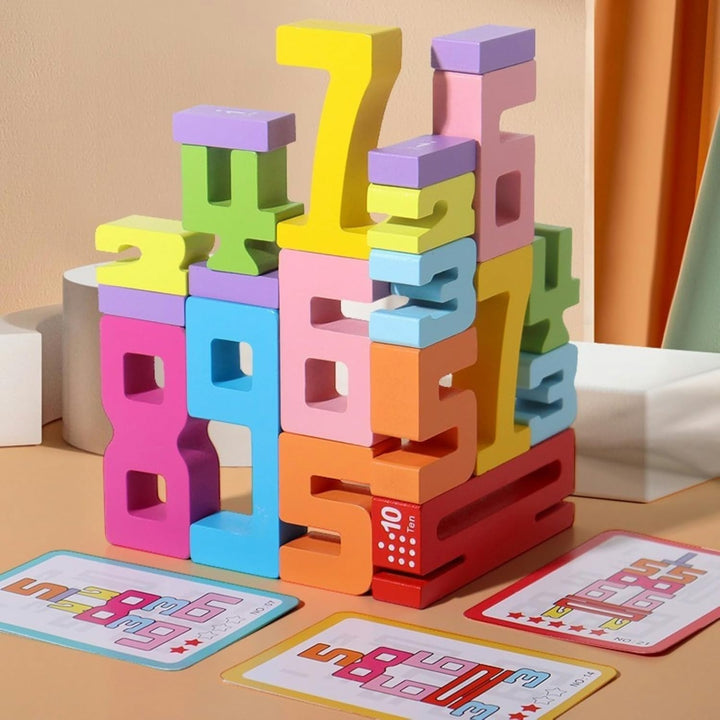 Gdaytao 20 piezas de bloques de construcción de números de