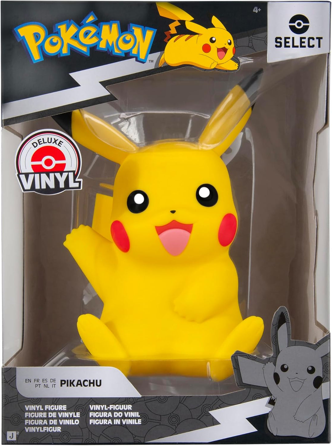 Pokemon Pikachu Select - Figura de vinilo de 8 pulgadas