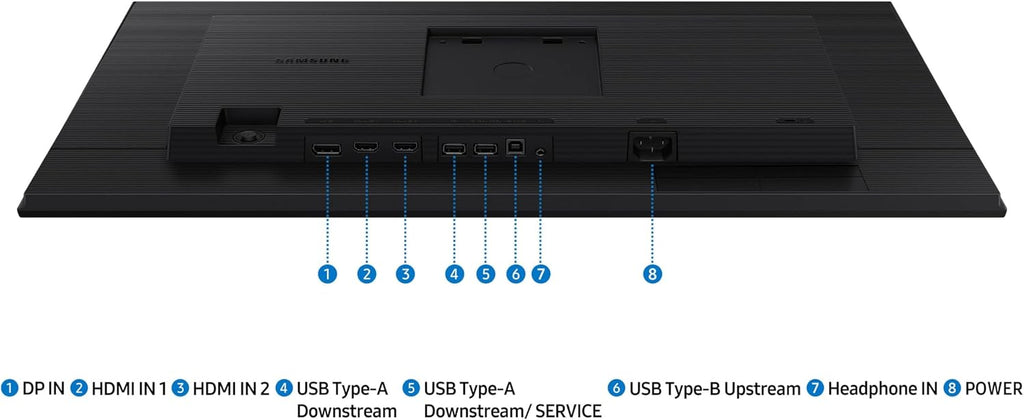 Samsung 27" (S40GD) Monitor de negocios sin bordes con panel IPS