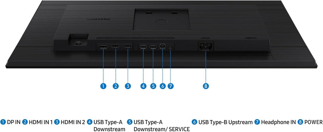 Samsung 27" (S40GD) Monitor de negocios sin bordes con panel IPS