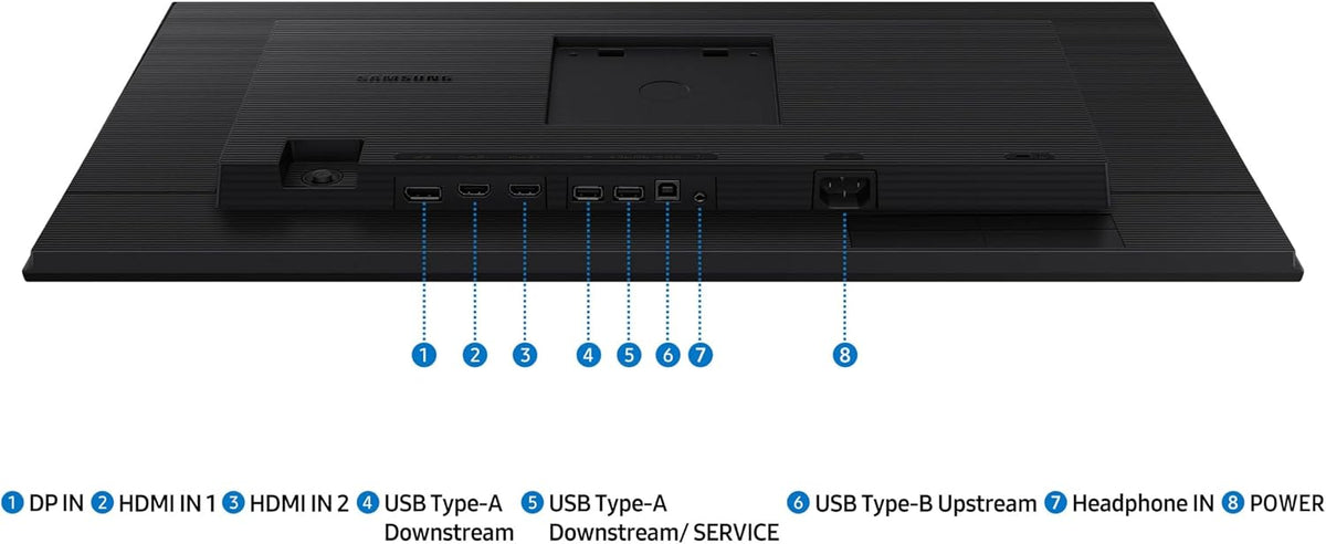 Samsung 27" (S40GD) Monitor de negocios sin bordes con panel IPS