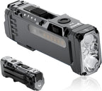 WUBEN Linterna X4 recargable, luz EDC compacta con iluminación RGB