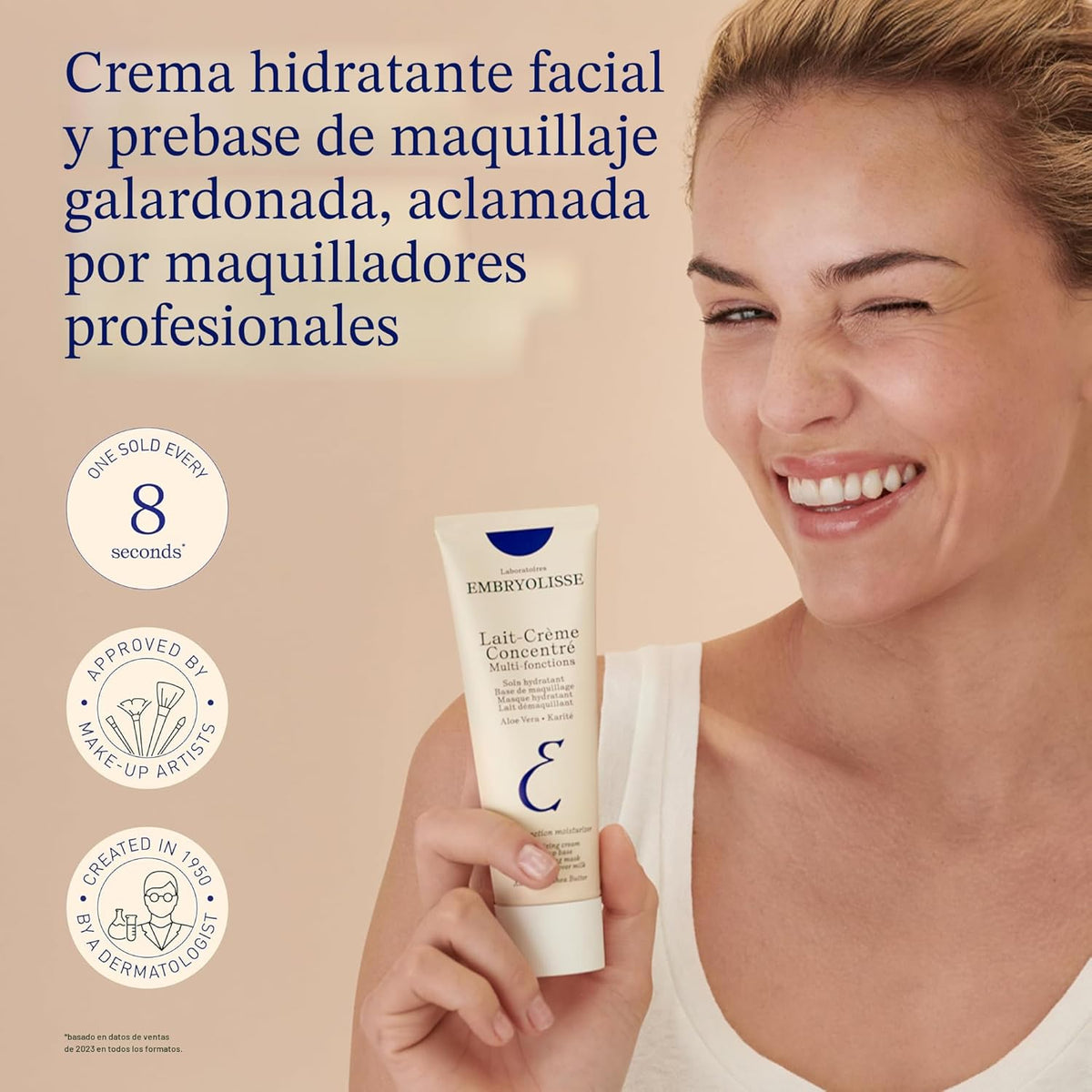 Embryolisse Lait-Crème Concentré, Multifunction Daily Face Moisturi...