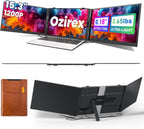 Ozirex Extensor de pantalla para laptop de 15.3 pulgadas, monitor p...