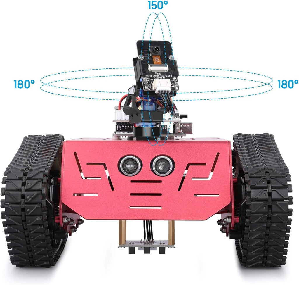 ELEGOO Conqueror Robot Tank Kit con UNO R3, compatible con Arduino