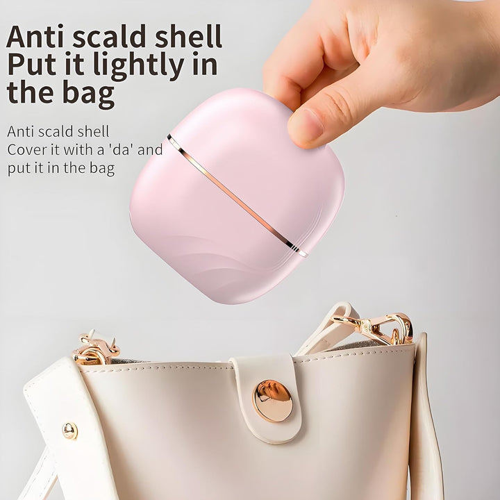 Yaslayp Glambrushs Mini Alisador de Cabello, Cepillo Alisador de Ca...