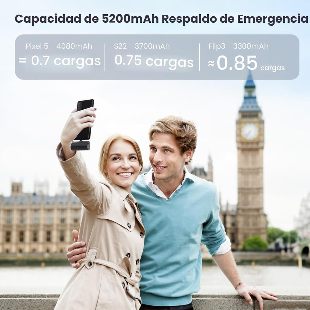 [Paquete de 2] Cargador Portátil para iPhone Serie 17\/16\/15, Banc...