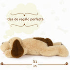 MaoGoLan Peluche de perro gigante, peluche grande de 31 pulgadas