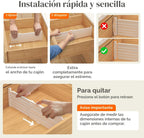 Lifewit Divisores de Cajón de 5" de Alto, Organizadores Ajustables para Cajones Profundos de Ropa