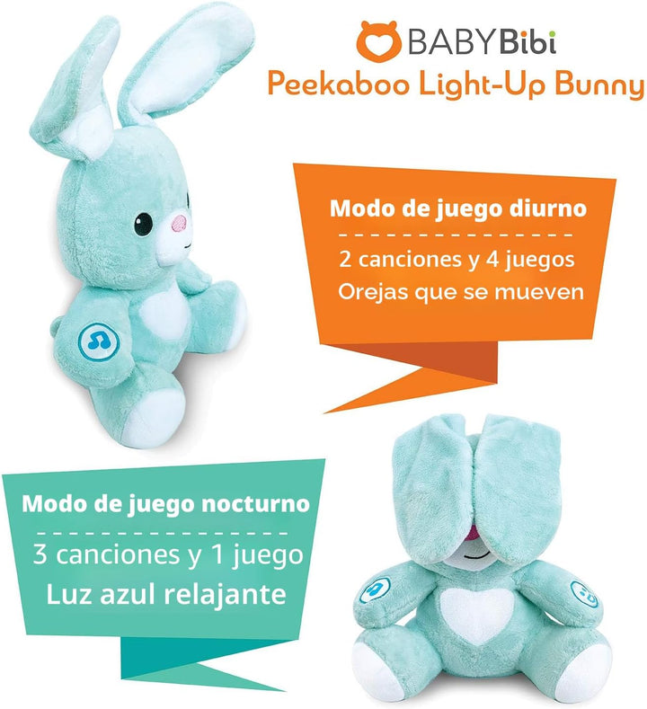 Stuffed Bunny - Conejo de peluche interactivo de peluche, suave con...