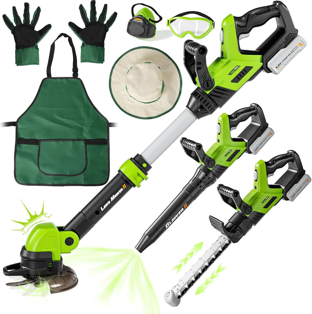 Kids Tool Set, 3in1 Power Tools Dress UP Toys, Gifts para Boys Girls 3 4 5 6