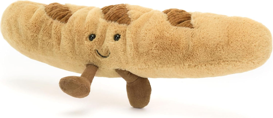 Jellycat Amuseables Baguette - Juguete de peluche de 13.5 pulgadas,...