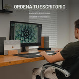 COREMINDED Soporte Vertical Ajustable para Laptop para Escritorio,...