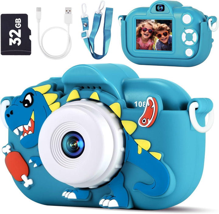 Cámara digital para niños pequeños de YEEHAO, juguetes para niños d...
