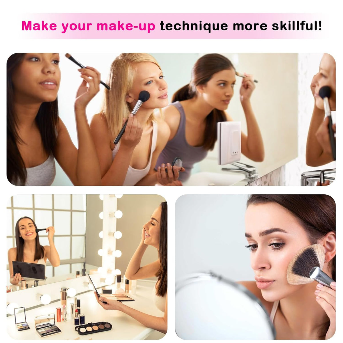 Tabla de práctica de maquillaje 3D, cara de silicona, maniquí reuti...