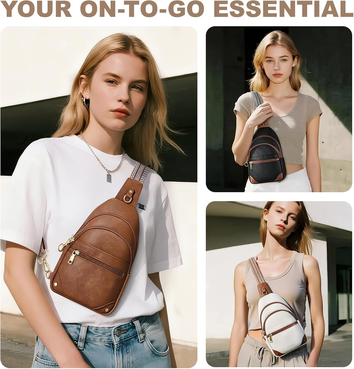 Bolsos bandolera antirrobo para mujer, bolso de viaje con bloqueo RFID, bolsos con bloqueo RFID para el pecho para viajes
