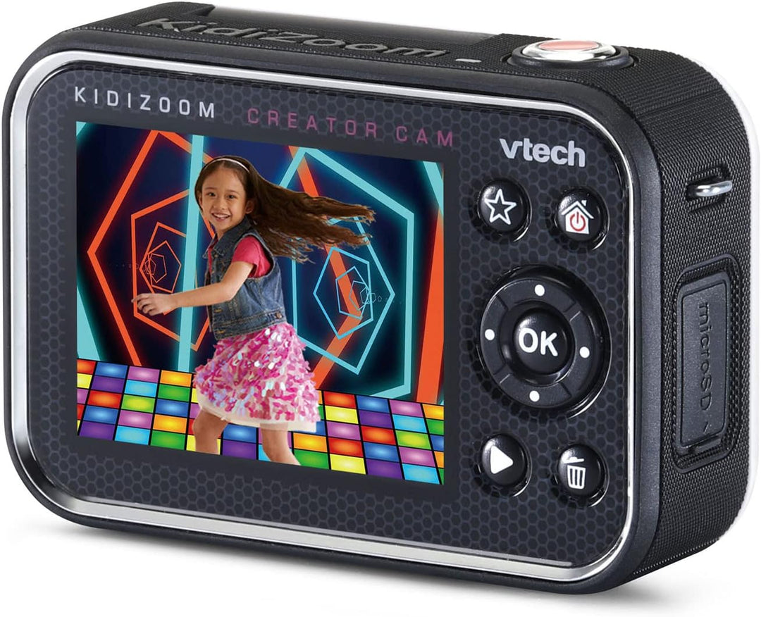 VTech KidiZoom Creator Cam, Rosa con Brillantina