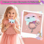 Regalos de unicornios para niñas de 5, 6, 7, 8, 9, 10+ años, juego de juguetes para niñas adolescentes, regalos de cumpleaños, Navidad, juguetes de unicornio con almohada de estrella de felpa suave