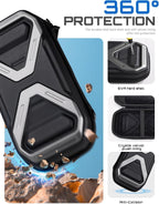Estuche de transporte SUPCASE Pro Edition para Nintendo Switch 2 2025, Negro