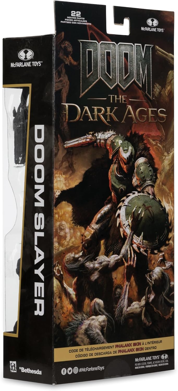 McFarlane Toys - Doom: Las Edades Oscuras, figura de acción de Doom...