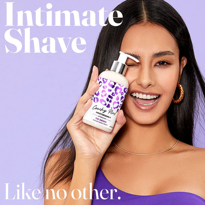Coochy Plus Crema de afeitado íntima MOISTURIZING Plus El origen pa...