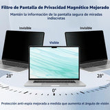 Pantalla magnética de privacidad para laptop de 14 pulgadas, 16:9,...