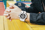 Relojes para Hombre Deportivos al Aire Libre Resistente al Agua Militar Reloj de Pulsera con Fecha Multifunción Táctico LED Alarma Cronómetro