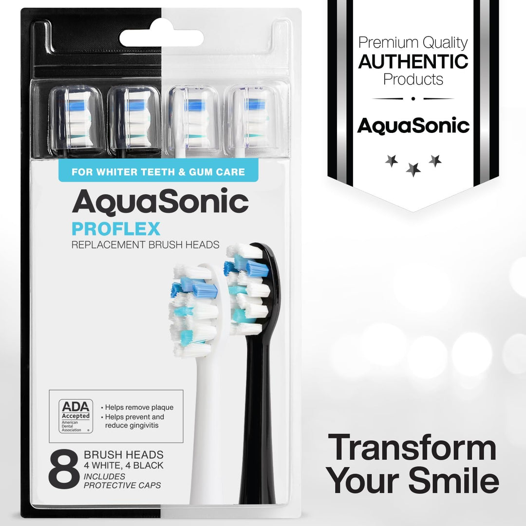 AquaSonic Cabezales de cepillo de repuesto originales Proflex | Ace...