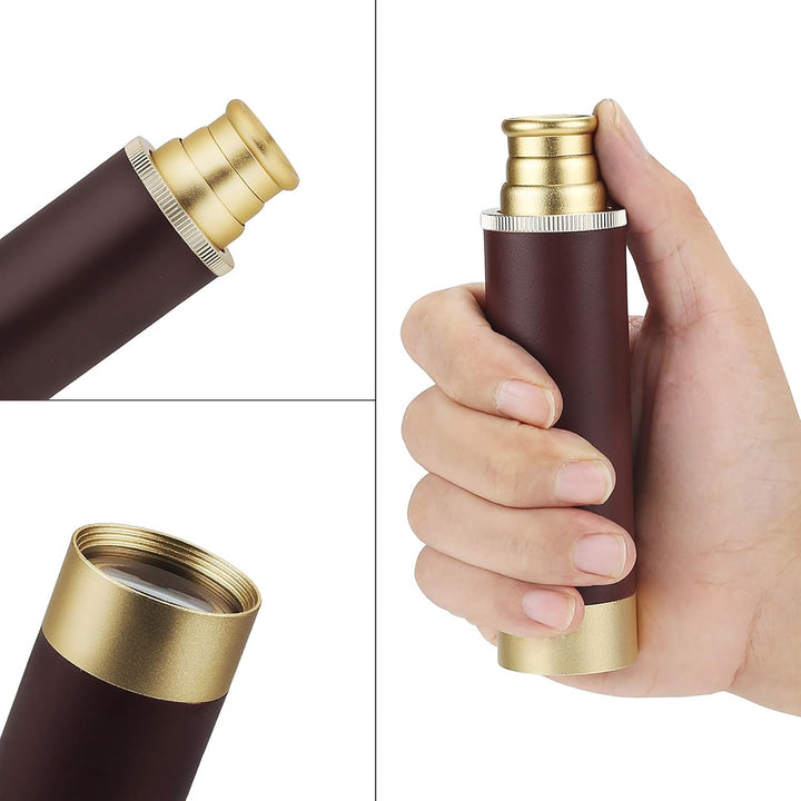 Telescopio de latón Spyglass monocular impermeable