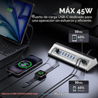Gitfos, hub USB 3.2, alimentado