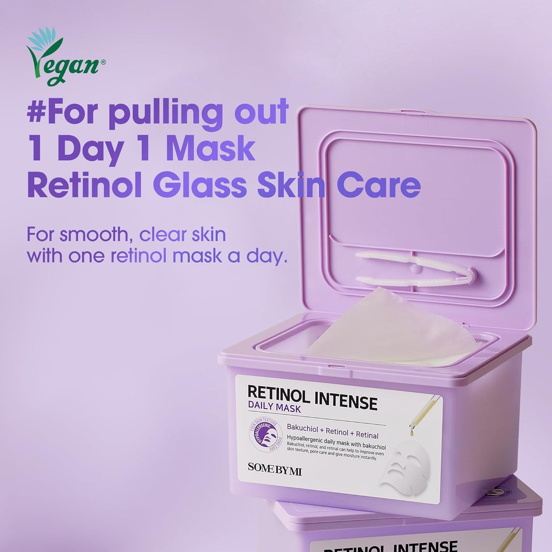 SOME BY MI Retinol Intense Daily Mask - 30 unidades, 11.8 oz - Masc...