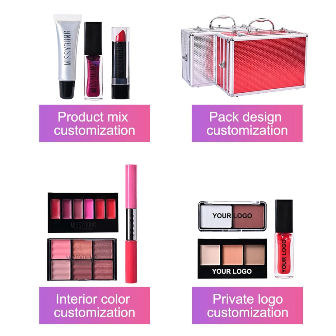 FantasyDay Juego de maquillaje todo en uno para vacaciones | Kit de...