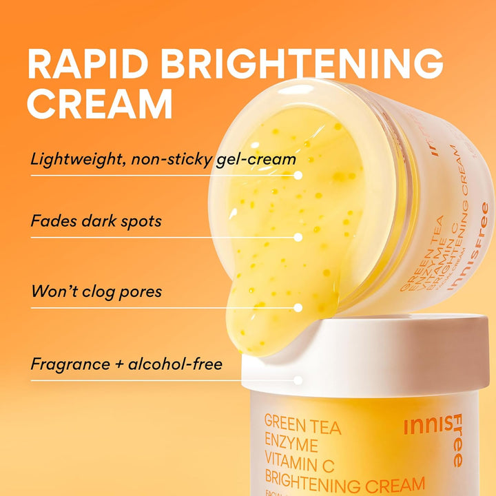 innisfree Vitamina C Rapid Radiance Set, juego coreano de cuidado d...