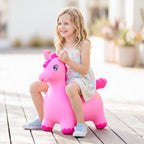 Unicorn Bouncy Animal Hopper | Bounce Ride-en Horse para Toddler 18M+