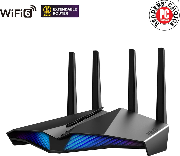 ASUS RT-AX82U (AX5400) Router de juegos WiFi 6 de doble banda exten...
