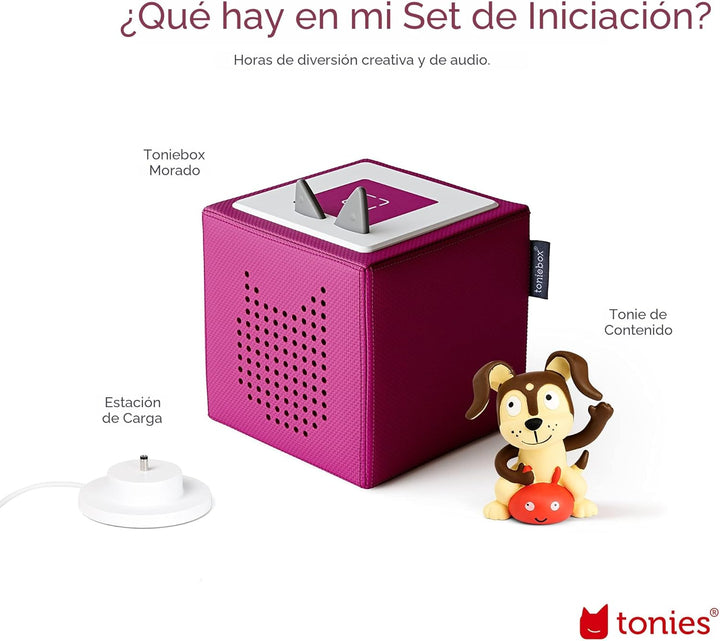 Toniebox 1 - Set de inicio del reproductor de audio con Playtime Pu...