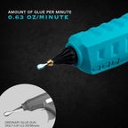 Pistola de pegamento caliente inalámbrica de 100 W compatible con batería Makita de 18 V