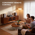 Tocadiscos 1 BY ONE totalmente automático con altavoces, tocadiscos de