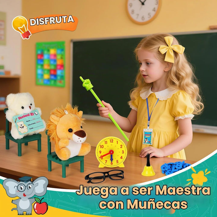 Alritz Juego de rol para profesores con muñecas para niños a partir...